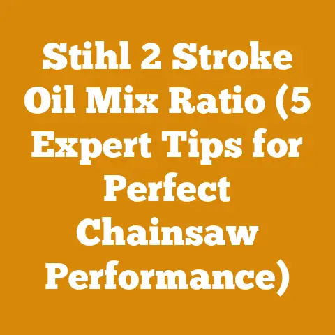 Stihl 2 Stroke Oil Mix Ratio (5 Expert Tips for Perfect Chainsaw Performance)