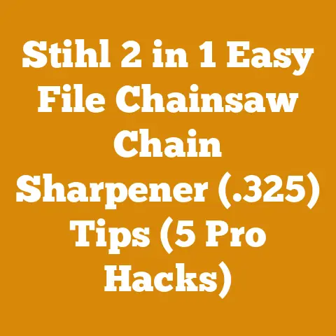 Stihl 2 in 1 Easy File Chainsaw Chain Sharpener (.325) Tips (5 Pro Hacks)