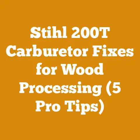 Stihl 200T Carburetor Fixes for Wood Processing (5 Pro Tips)