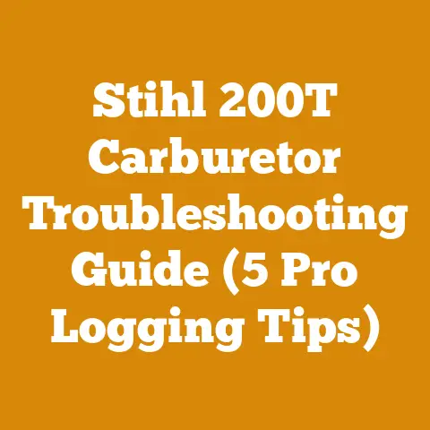Stihl 200T Carburetor Troubleshooting Guide (5 Pro Logging Tips)