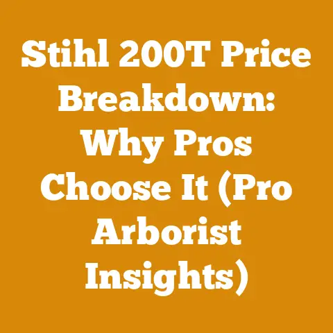 Stihl 200T Price Breakdown: Why Pros Choose It (Pro Arborist Insights)