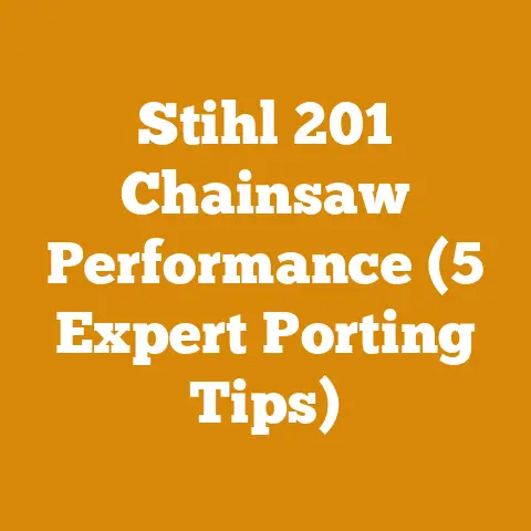 Stihl 201 Chainsaw Performance (5 Expert Porting Tips)