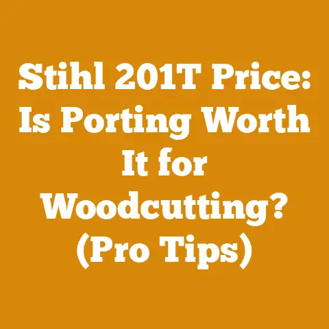 Stihl 201T Price: Is Porting Worth It for Woodcutting? (Pro Tips)