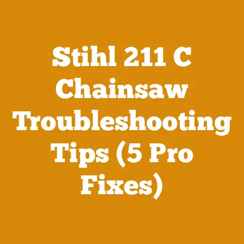 Stihl 211 C Chainsaw Troubleshooting Tips (5 Pro Fixes)