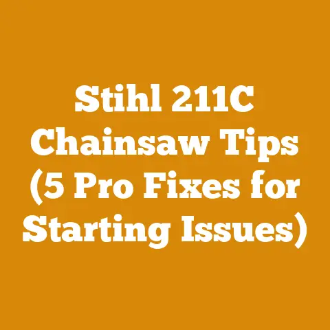 Stihl 211C Chainsaw Tips (5 Pro Fixes for Starting Issues)