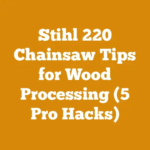Stihl 220 Chainsaw Tips for Wood Processing (5 Pro Hacks)