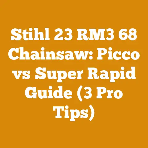 Stihl 23 RM3 68 Chainsaw: Picco vs Super Rapid Guide (3 Pro Tips)