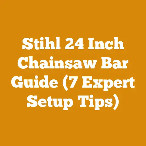 Stihl 24 Inch Chainsaw Bar Guide (7 Expert Setup Tips)