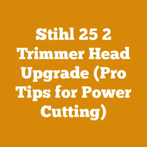 Stihl 25 2 Trimmer Head Upgrade (Pro Tips for Power Cutting)