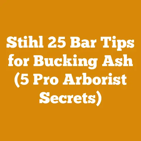 Stihl 25 Bar Tips for Bucking Ash (5 Pro Arborist Secrets)