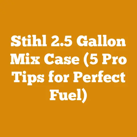 Stihl 2.5 Gallon Mix Case (5 Pro Tips for Perfect Fuel)