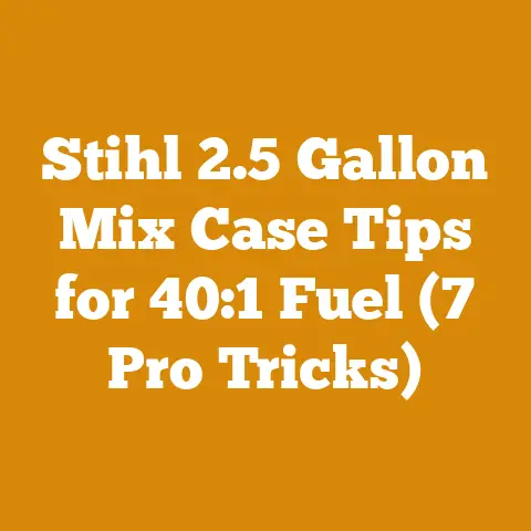 Stihl 2.5 Gallon Mix Case Tips for 40:1 Fuel (7 Pro Tricks)