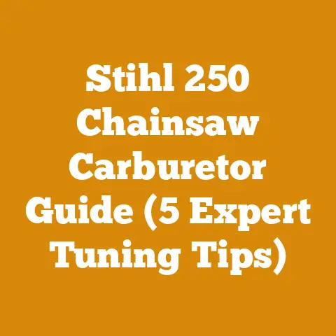 Stihl 250 Chainsaw Carburetor Guide (5 Expert Tuning Tips)
