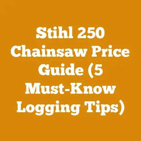 Stihl 250 Chainsaw Price Guide (5 Must-Know Logging Tips)