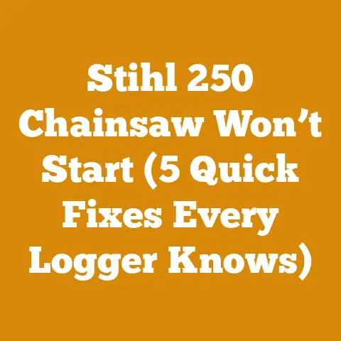 Stihl 250 Chainsaw Won’t Start (5 Quick Fixes Every Logger Knows)