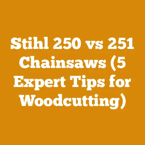 Stihl 250 vs 251 Chainsaws (5 Expert Tips for Woodcutting)