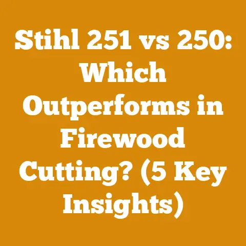 Stihl 251 vs 250: Which Outperforms in Firewood Cutting? (5 Key Insights)