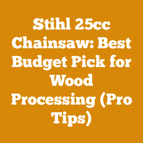 Stihl 25cc Chainsaw: Best Budget Pick for Wood Processing (Pro Tips)