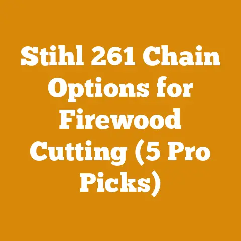 Stihl 261 Chain Options for Firewood Cutting (5 Pro Picks)