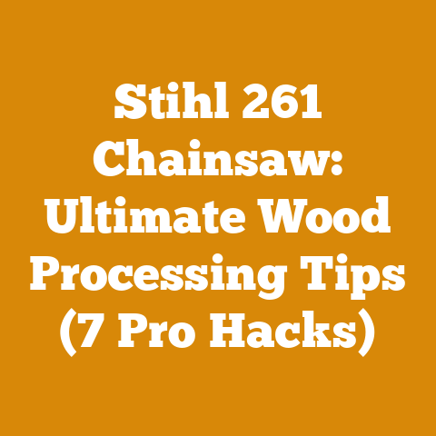 Stihl 261 Chainsaw: Ultimate Wood Processing Tips (7 Pro Hacks)