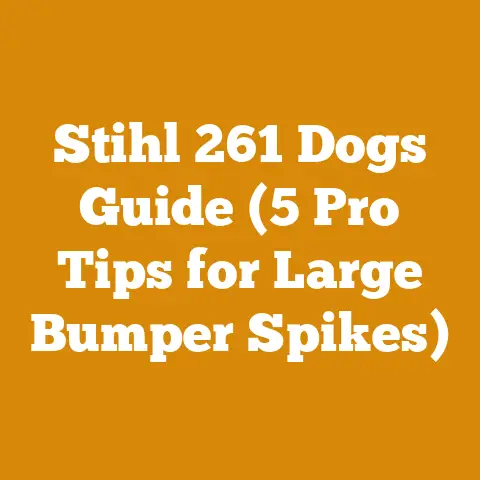 Stihl 261 Dogs Guide (5 Pro Tips for Large Bumper Spikes)