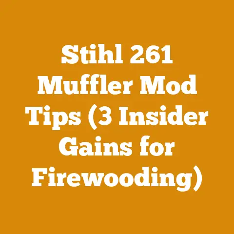 Stihl 261 Muffler Mod Tips (3 Insider Gains for Firewooding)