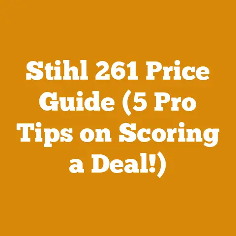 Stihl 261 Price Guide (5 Pro Tips on Scoring a Deal!)