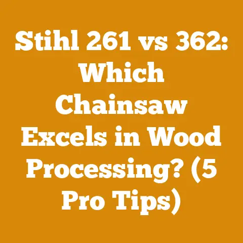 Stihl 261 vs 362: Which Chainsaw Excels in Wood Processing? (5 Pro Tips)