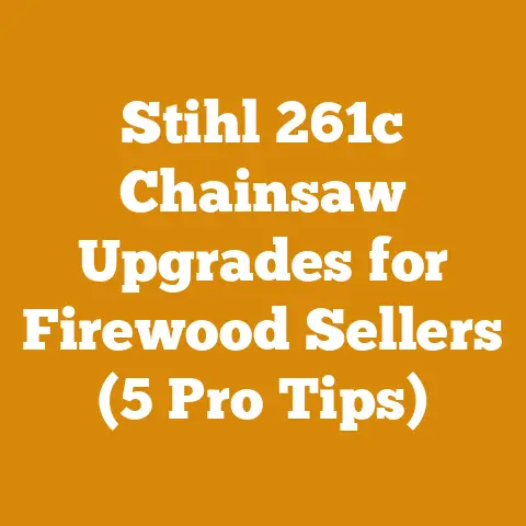 Stihl 261c Chainsaw Upgrades for Firewood Sellers (5 Pro Tips)