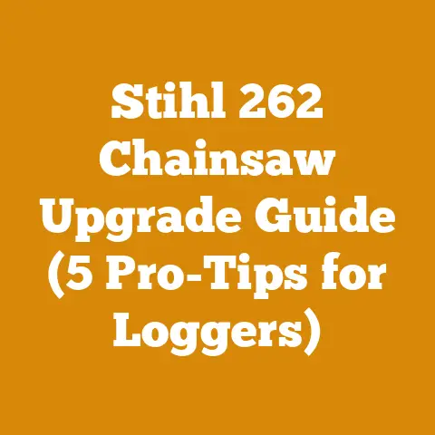 Stihl 262 Chainsaw Upgrade Guide (5 Pro-Tips for Loggers)