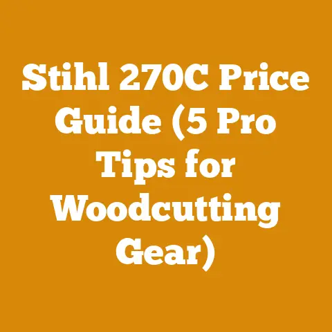 Stihl 270C Price Guide (5 Pro Tips for Woodcutting Gear)