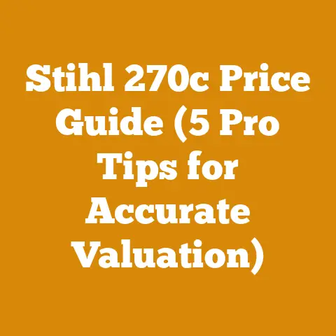 Stihl 270c Price Guide (5 Pro Tips for Accurate Valuation)