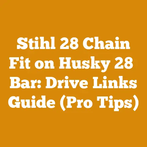 Stihl 28 Chain Fit on Husky 28″ Bar: Drive Links Guide (Pro Tips)