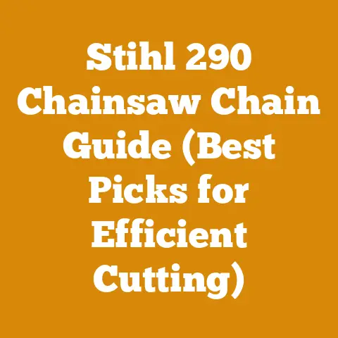 Stihl 290 Chainsaw Chain Guide (Best Picks for Efficient Cutting)