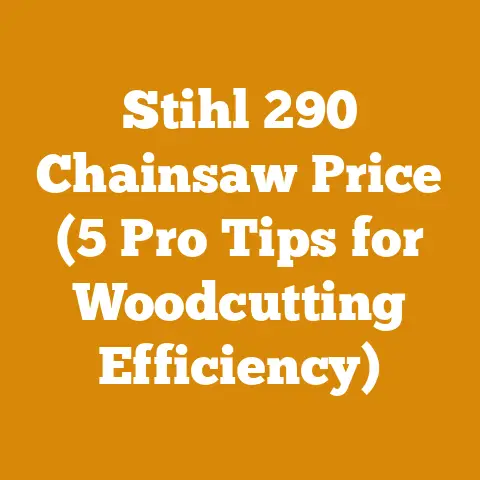 Stihl 290 Chainsaw Price (5 Pro Tips for Woodcutting Efficiency)