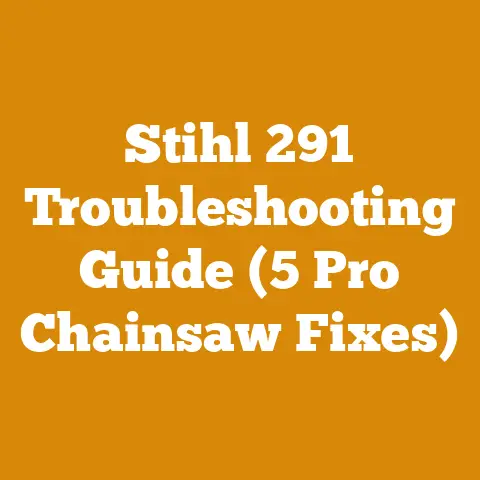Stihl 291 Troubleshooting Guide (5 Pro Chainsaw Fixes)