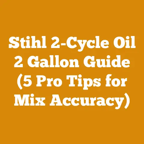 Stihl 2-Cycle Oil 2 Gallon Guide (5 Pro Tips for Mix Accuracy)