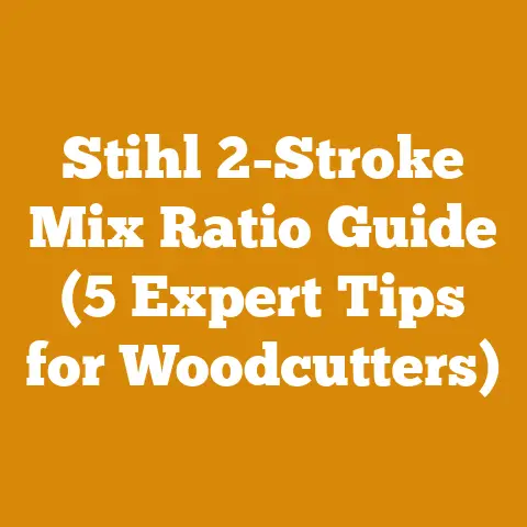 Stihl 2-Stroke Mix Ratio Guide (5 Expert Tips for Woodcutters)