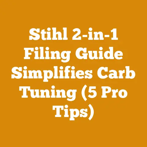 Stihl 2-in-1 Filing Guide Simplifies Carb Tuning (5 Pro Tips)