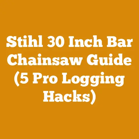 Stihl 30 Inch Bar Chainsaw Guide (5 Pro Logging Hacks)