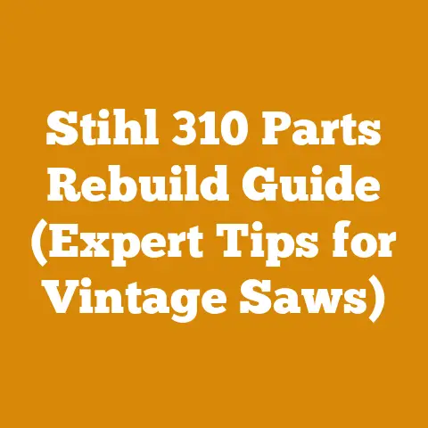 Stihl 310 Parts Rebuild Guide (Expert Tips for Vintage Saws)