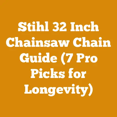 Stihl 32 Inch Chainsaw Chain Guide (7 Pro Picks for Longevity)