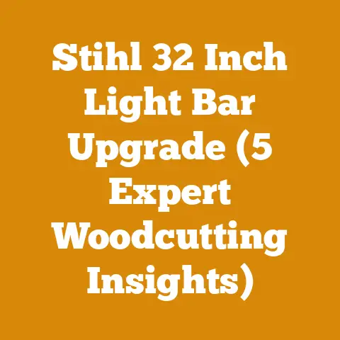 Stihl 32 Inch Light Bar Upgrade (5 Expert Woodcutting Insights)