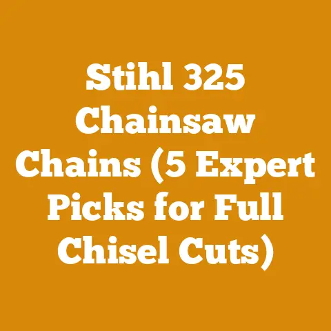 Stihl 325 Chainsaw Chains (5 Expert Picks for Full Chisel Cuts)