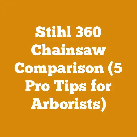 Stihl 360 Chainsaw Comparison (5 Pro Tips for Arborists)