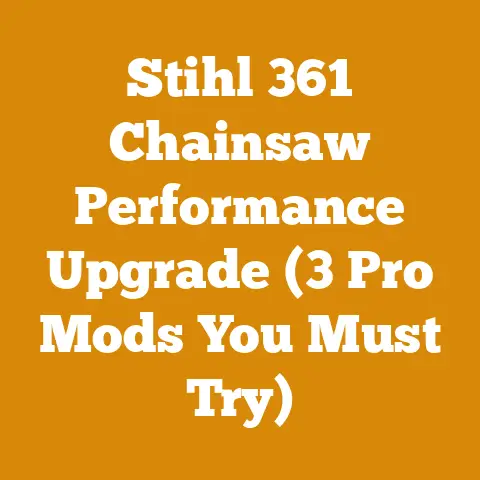 Stihl 361 Chainsaw Performance Upgrade (3 Pro Mods You Must Try)