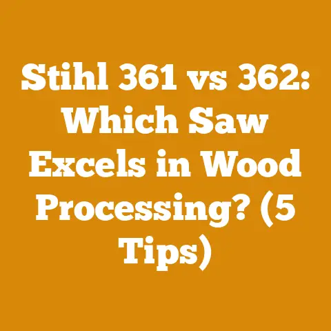 Stihl 361 vs 362: Which Saw Excels in Wood Processing? (5 Tips)