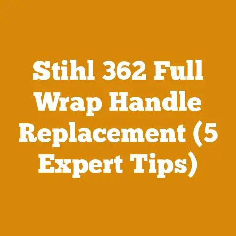 Stihl 362 Full Wrap Handle Replacement (5 Expert Tips)