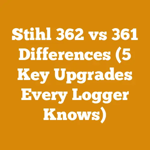 Stihl 362 vs 361 Differences (5 Key Upgrades Every Logger Knows)