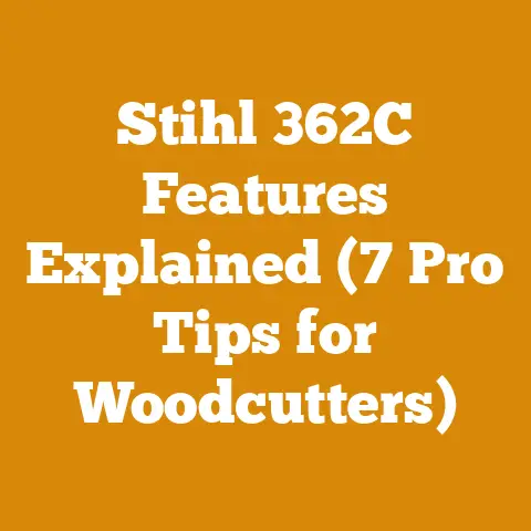 Stihl 362C Features Explained (7 Pro Tips for Woodcutters)